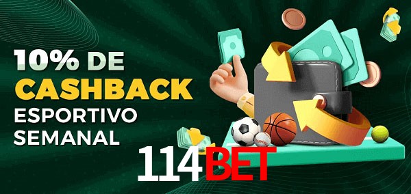 10% de bônus de cashback na 114Bet