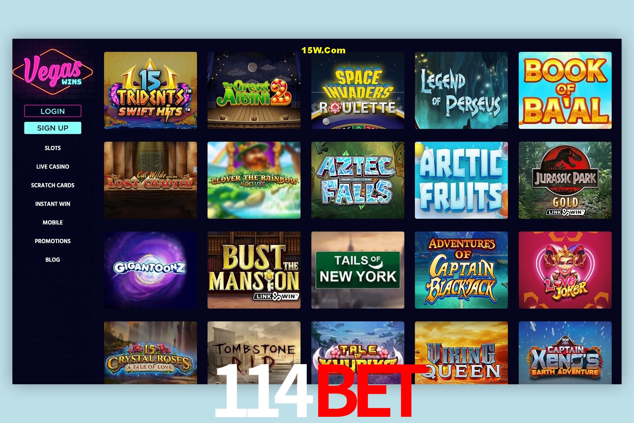 Slot Games 114Bet